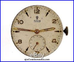 Tudor 15j Swiss Wristwatch Movement Spares And Repairs L257