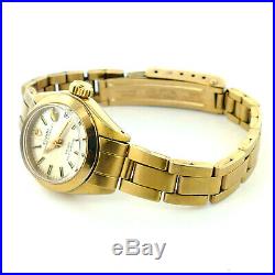 Tudor Princess Osyterdate Silver Dial Gold Filled Ladies Watch Parts Or Repairs