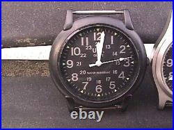 U. S. GUIDE 24 HOUR Military TIME DIAL WATCH PARTS or YOU REPAIR