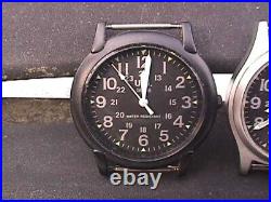 U. S. GUIDE 24 HOUR Military TIME DIAL WATCH PARTS or YOU REPAIR