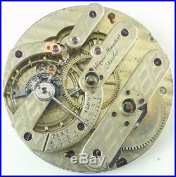Ulysse Humbert High Grade Pocket Watch Movement Spare Parts / Repair