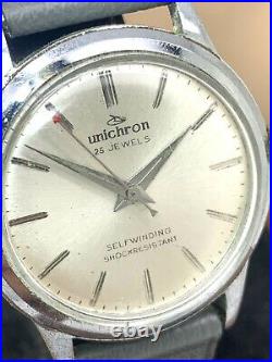 Unichorn FB194 Men's Watch Vintage Automatic 25 Jewels FOR REPAIR PARTS