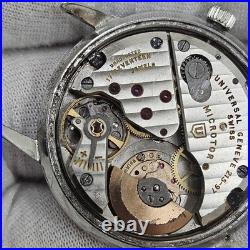 Universal Geneve Automatic Microtor 215-97 Wristwatch Movement Parts/Repair