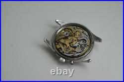 Universal Geneve Uni-compax Cal. 281 Chronograph Not Working For Parts Or Repair