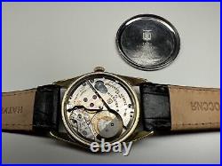 Universal geneve polerouter jet 28 jewels watch as is for parts or repair