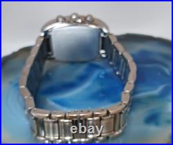 Untested for parts & repairs Bulova 96R163 Wrist Watch for Women Diamonds Accent
