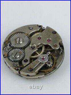 Unusual Early Rebberg (Rolex) Watch Movement For Parts or Repair (BK12)