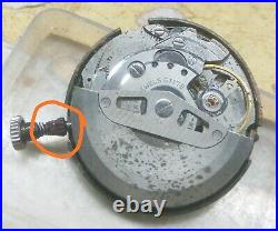 Used Seiko 6117b World Time Automatic Watch Movement For Parts Repairs