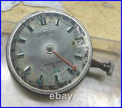 Used Seiko 6117b World Time Automatic Watch Movement For Parts Repairs