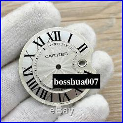 V6 repair parts BIue BALLON watch case kit fit eta 2824 2892 movement sapphire
