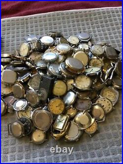 VERY BIG LOT! Wristwatches. USSR. Repair, spare parts