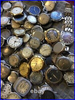 VERY BIG LOT! Wristwatches. USSR. Repair, spare parts