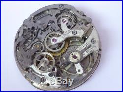 VINTAGE ANGELUS CHRONOGRAPH CHRONODATO TRIPLE DATE 1940s MOVEMENT REPAIR OR PART