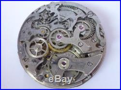 VINTAGE ANGELUS CHRONOGRAPH CHRONODATO TRIPLE DATE 1940s MOVEMENT REPAIR OR PART