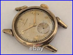 VINTAGE HAMILTON MEN'S WRISTWATCH With10K GF 2467062 1940s PARTS OR REPAIR As Is