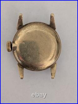 VINTAGE HAMILTON MEN'S WRISTWATCH With10K GF 2467062 1940s PARTS OR REPAIR As Is