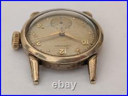 VINTAGE HAMILTON MEN'S WRISTWATCH With10K GF 2467062 1940s PARTS OR REPAIR As Is