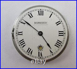 Vintage Harwood By Fortis 21 Jewel Wrist Watch For Parts Or Repair