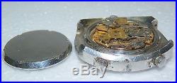 Vintage Heuer Cal 12 Automatic Watch Movement, Repair, Project, Parts