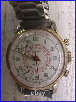 VINTAGE MARCEL SPORT TELEMETER CHRONOGRAPH PARTS or REPAIR