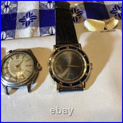 VINTAGE MEN'S Military & vintage watches for Parts-Repair some need simple work