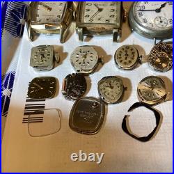 VINTAGE MEN'S Military & vintage watches for Parts-Repair some need simple work