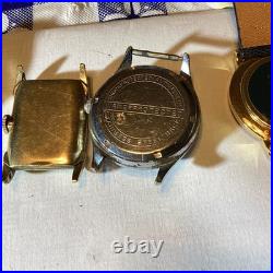 VINTAGE MEN'S Military & vintage watches for Parts-Repair some need simple work