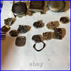 VINTAGE MEN'S Military & vintage watches for Parts-Repair some need simple work