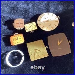 VINTAGE MEN'S Military & vintage watches for Parts-Repair some need simple work