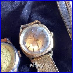 VINTAGE MEN'S Military & vintage watches for Parts-Repair some need simple work