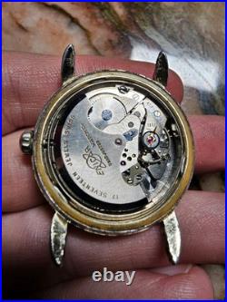 VINTAGE MENS ENICAR ULTRASONIC AUTOMATIC 17 JEWEL WRISTWATCH Parts Repair