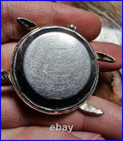 VINTAGE MENS ENICAR ULTRASONIC AUTOMATIC 17 JEWEL WRISTWATCH Parts Repair