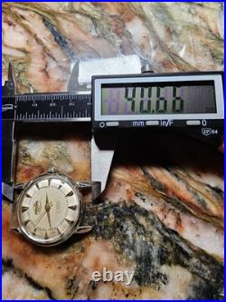 VINTAGE MENS ENICAR ULTRASONIC AUTOMATIC 17 JEWEL WRISTWATCH Parts Repair