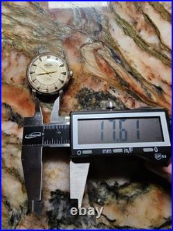 VINTAGE MENS ENICAR ULTRASONIC AUTOMATIC 17 JEWEL WRISTWATCH Parts Repair