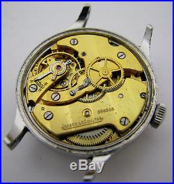 Vintage Mens Jaeger Lecoulte Wristwatch Watch Parts Repair