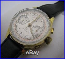 Vintage Mens Titus Geneve Two Register Chronogrpah Wristwatch Watch Parts Repair