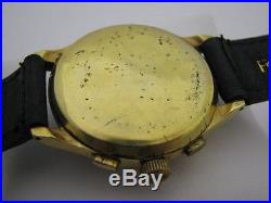 Vintage Mens Titus Geneve Two Register Chronogrpah Wristwatch Watch Parts Repair