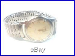 VINTAGE OMEGA SEAMASTER BUMPER AUTOMATIC SUB DIAL STEEL WATCH 4 Parts / Repair