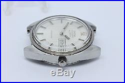 VINTAGE Omega Electronic F300hz Chronometer Mens 35mm Steel Watch PARTS REPAIR