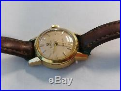 VINTAGE Omega Ladymatic Automatic Gold Plated Watch Cal 661 For Parts or Repair