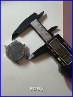 VINTAGE Oris WW2 ERA MILITARY 31mm MEN'S FOR PARTS OR REPAIR