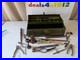 VINTAGE STAKING TOOL Pocket WATCH REPAIR KIT AND MISC TOOLS, PARTS, Box Original