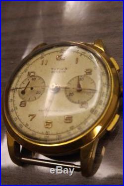 VINTAGE TITUS GENEVE CHRONOGRAPH (sold as parts or repair)
