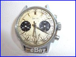 Vintage Zodiac Chronograph Watch For Repair Or Parts