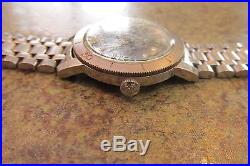 Vintage Zodiac Sea Wolf Automatic Watch & Band For Parts Or Repair