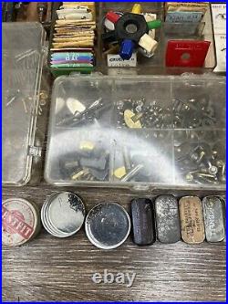 VTG Antique Watch & Clock REPAIR Parts Tools Lot 1000s of Pieces USA Switzerland