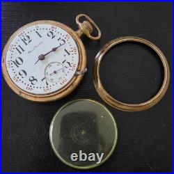 VTG Illinois 18s 17J Grade 69 Pocket Watch GF For Parts or Repair