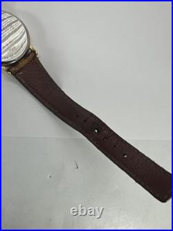 VTG Movado Swiss Made Triple Date Moon Phase Ladies Dress Watch Parts Or Repair