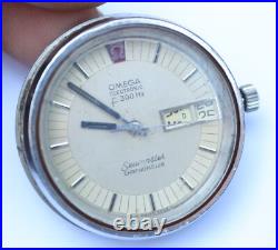 VTG OMEGA SEAMASTER ELECTRONIC f300Hz REF 198.042 WATCH CAL 9164 PART OR REPAIR VTG OMEGA SEAMASTER ELECTRONIC f300Hz REF 198.042 WATCH CAL 9164 PART OR REPAIR