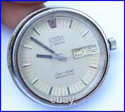 VTG OMEGA SEAMASTER ELECTRONIC f300Hz REF 198.042 WATCH CAL 9164 PART OR REPAIR